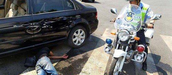 [转帖]交警提醒车主：遇到碰瓷者，车主最好这样做！