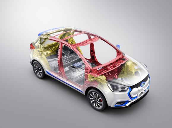 纯电小型SUV江淮iEV7S官图曝光 预计10月上市