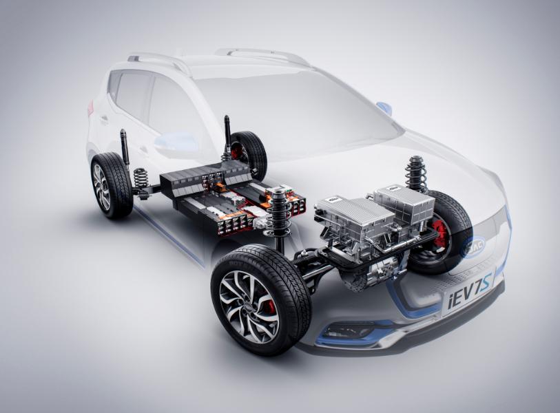 纯电小型SUV江淮iEV7S官图曝光 预计10月上市