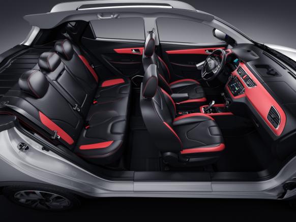 纯电小型SUV江淮iEV7S官图曝光 预计10月上市