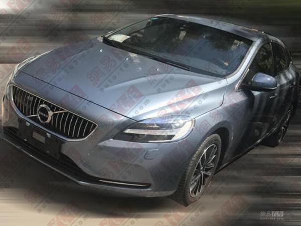 价格或许便宜 沃尔沃V40手动挡车型谍照