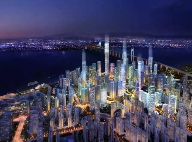 中央商务区万达广场 2009年10月 湛江首度提出建设中央商务区(cbd)的