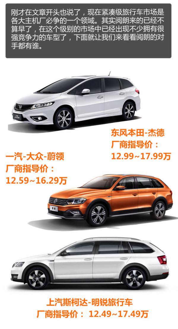 别克阅朗上市 紧凑旅行车市场波澜再起