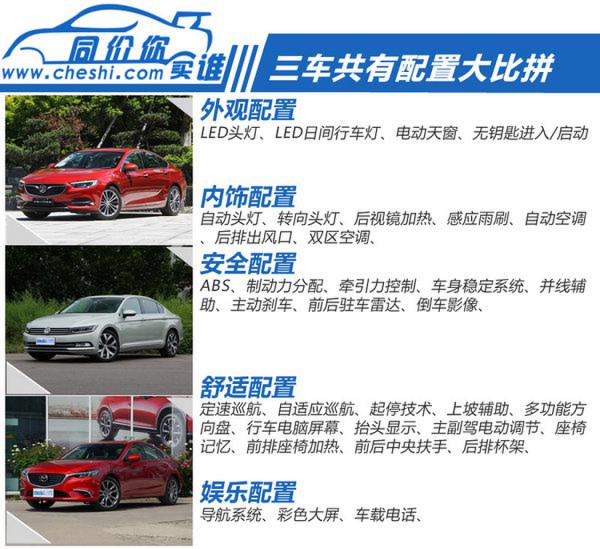 三英战吕布 三款可以PK全新十代雅阁的中型车-图5