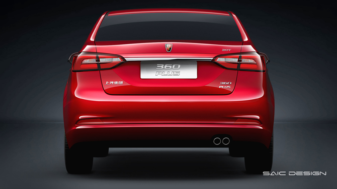 荣威360PLUS-车尾