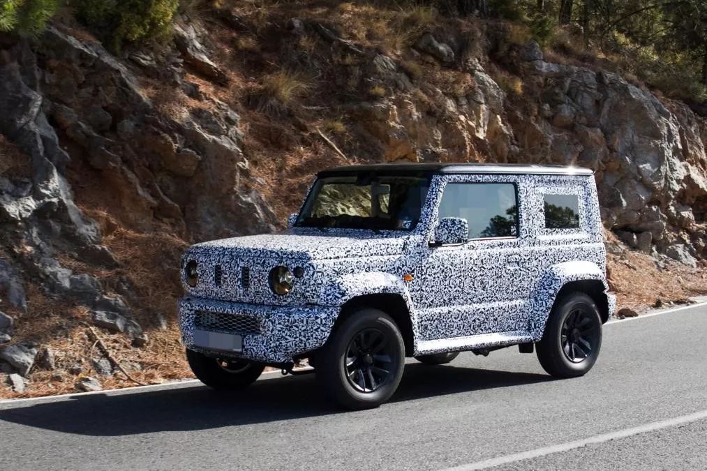 新款铃木吉姆尼谍照