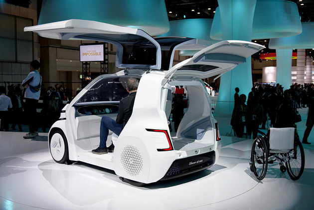 2017东京车展 丰田展示CONCEPT-爱i Ride