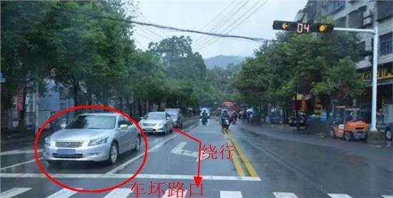 [转帖]等红灯时前面的车坏了，后面的车实线变道算违章吗？