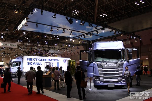斯堪尼亚入乡随俗 东京车展看欧洲卡车