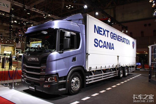 斯堪尼亚入乡随俗 东京车展看欧洲卡车