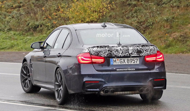宝马M3 CS测试谍照曝光 将于2018年推出