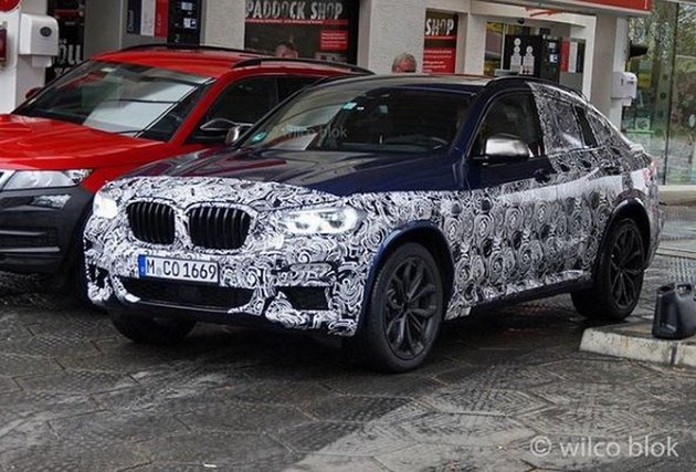 宝马X4 M40i谍照曝光 或今年年底亮相