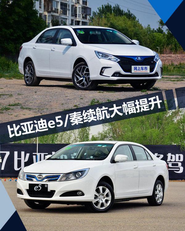 比亚迪e5/秦两款纯电动车 续航将增至350公里-图1