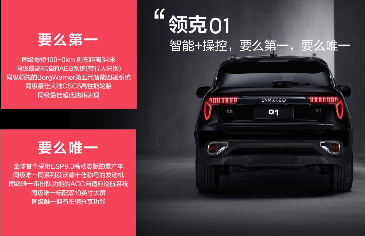 预售17-24万的领克01，如何破局新品牌魔咒？