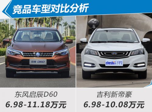 东风启辰D60今日正式上市 售6.98-11.18万元-图3