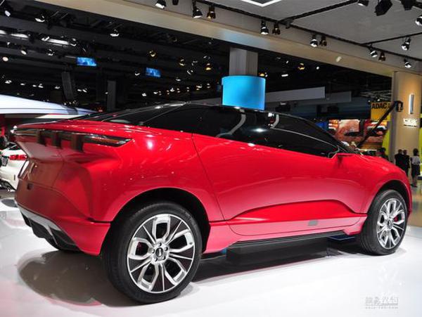 造型很夸张 WEY XEV概念车法兰克福亮相