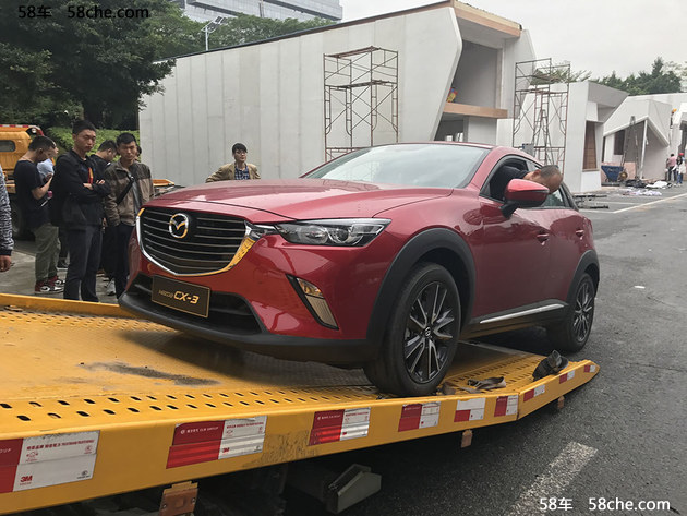 2017广州车展探馆 马自达CX-3提前曝光