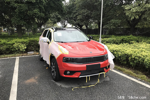 2017广州车展探馆 领克01实车提前曝光