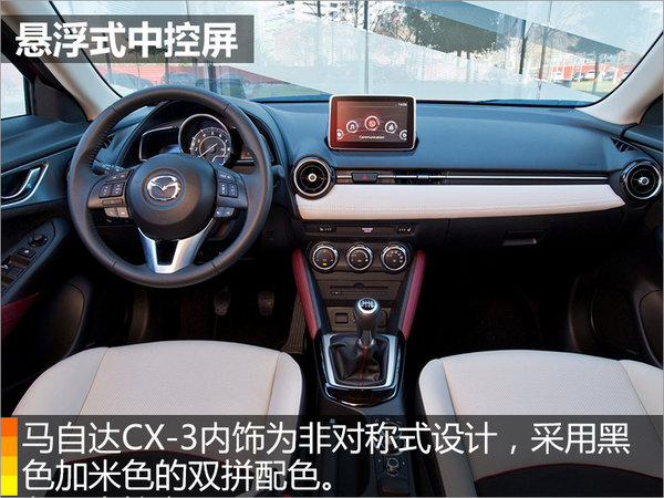 马自达小型SUV CX-3将于年底上市 搭载2.0L动力-图2