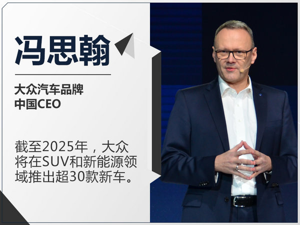 大众概念SUV全球首发 将推出30款新车型（图）-图1