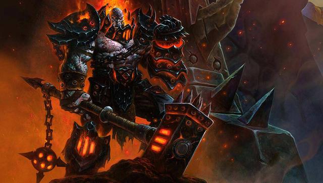 在游戏中是一位叫黑手的npc,他是黑石氏族酋长,后来加入了钢铁部落