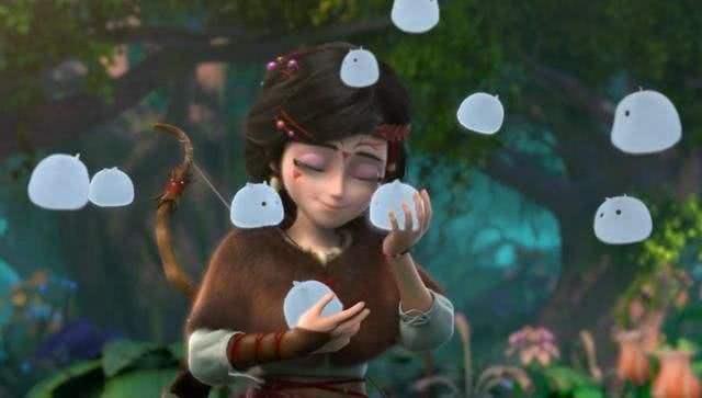 熊出没:光头强最喜欢的四个美女,一个是初恋,一个是梦中情人!