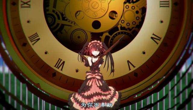 时之天使刻刻帝是个巨大的时钟,而时针和分针分别是古式步枪和手枪