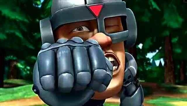 《熊出没》光头强发明的厉害武器,每一件的攻击力都很强