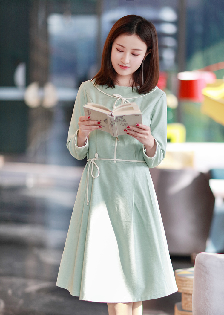 中国风|裙装|复古_新浪新闻