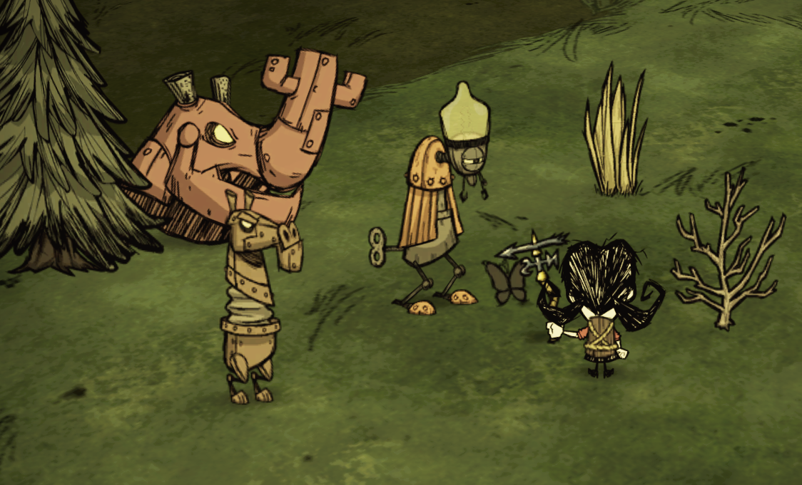 饥荒:游戏中走位最好的怪物有哪些?船难版猪人实在有点难打!