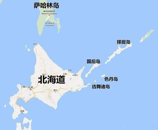 日本获得的南千岛群岛主权就包含今天的北方四