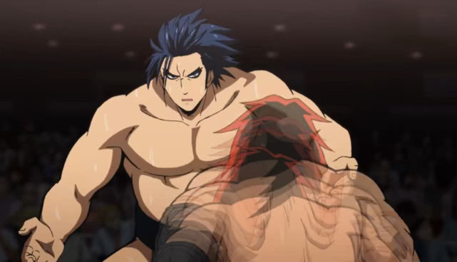 《火之丸相扑》天王寺狮童被打败,大太刀高中进入决赛!