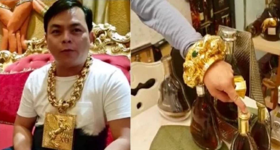 每天戴13公斤黄金拍视频炫富,这个土豪被抓了|炫富|土豪|越南_新浪新闻