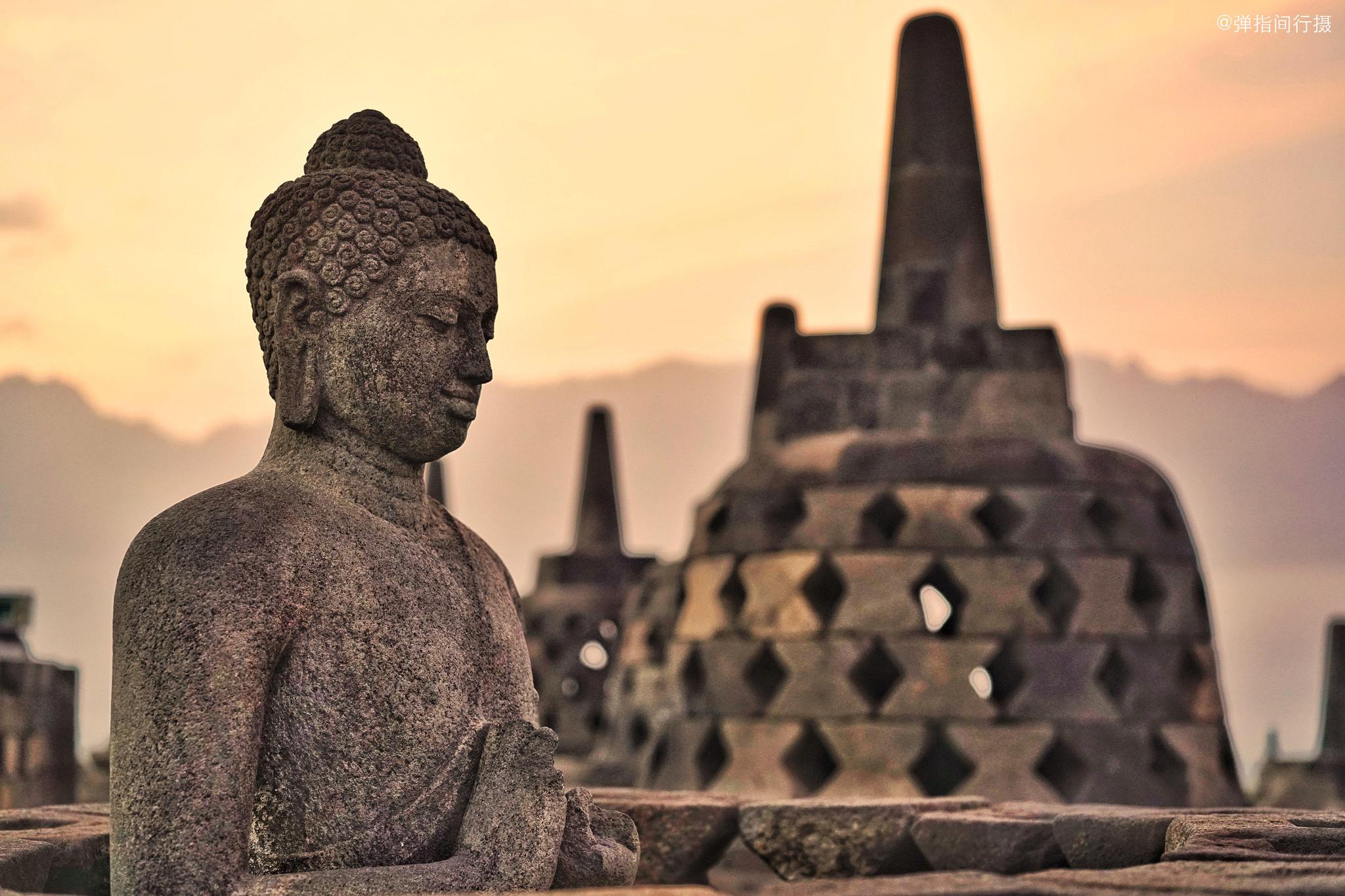 全球最大佛教遗迹,你不知道的事|舍利塔|婆罗浮屠|印度尼西亚_新浪