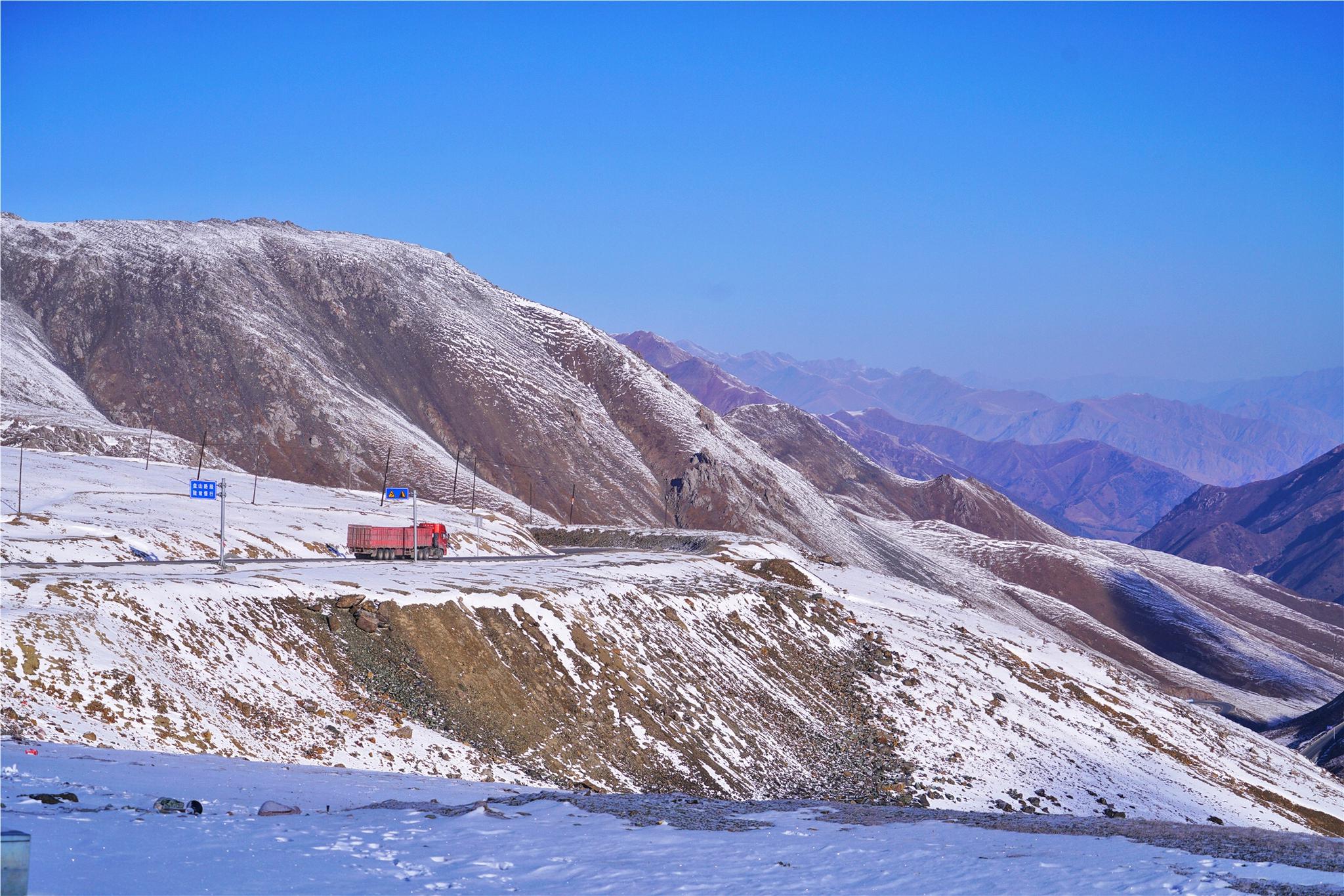 大冬树山垭口,祁连公路上的制高点唱一曲冰雪恋歌