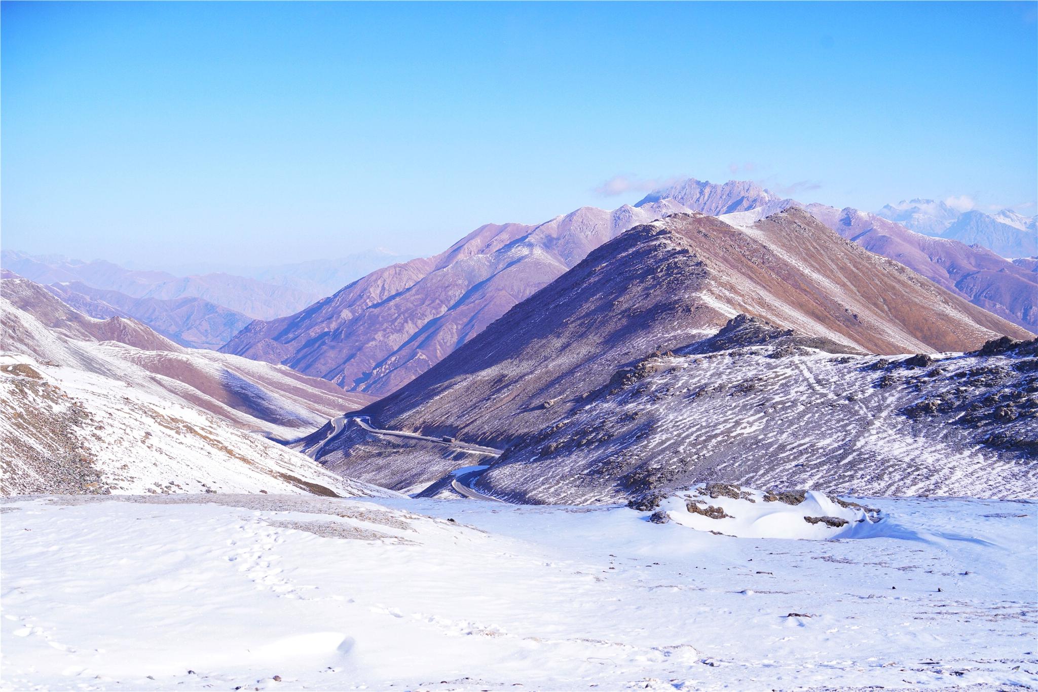 大冬树山垭口,祁连公路上的制高点唱一曲冰雪恋歌