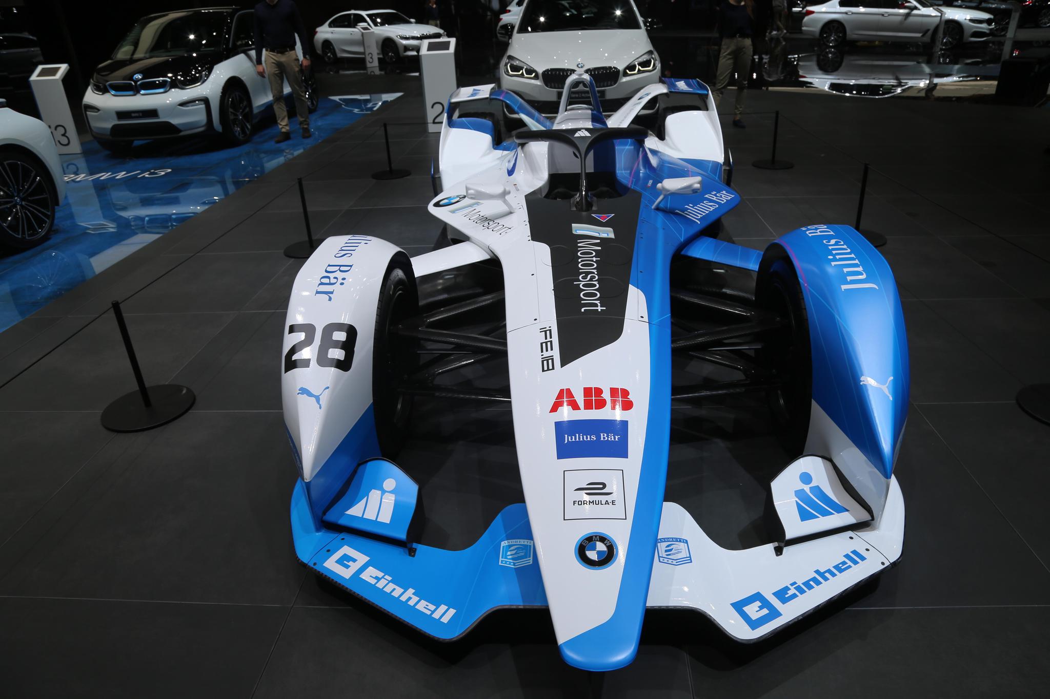 电动方程式赛车谁家强?奔驰eq,宝马ife,奥迪e-tron