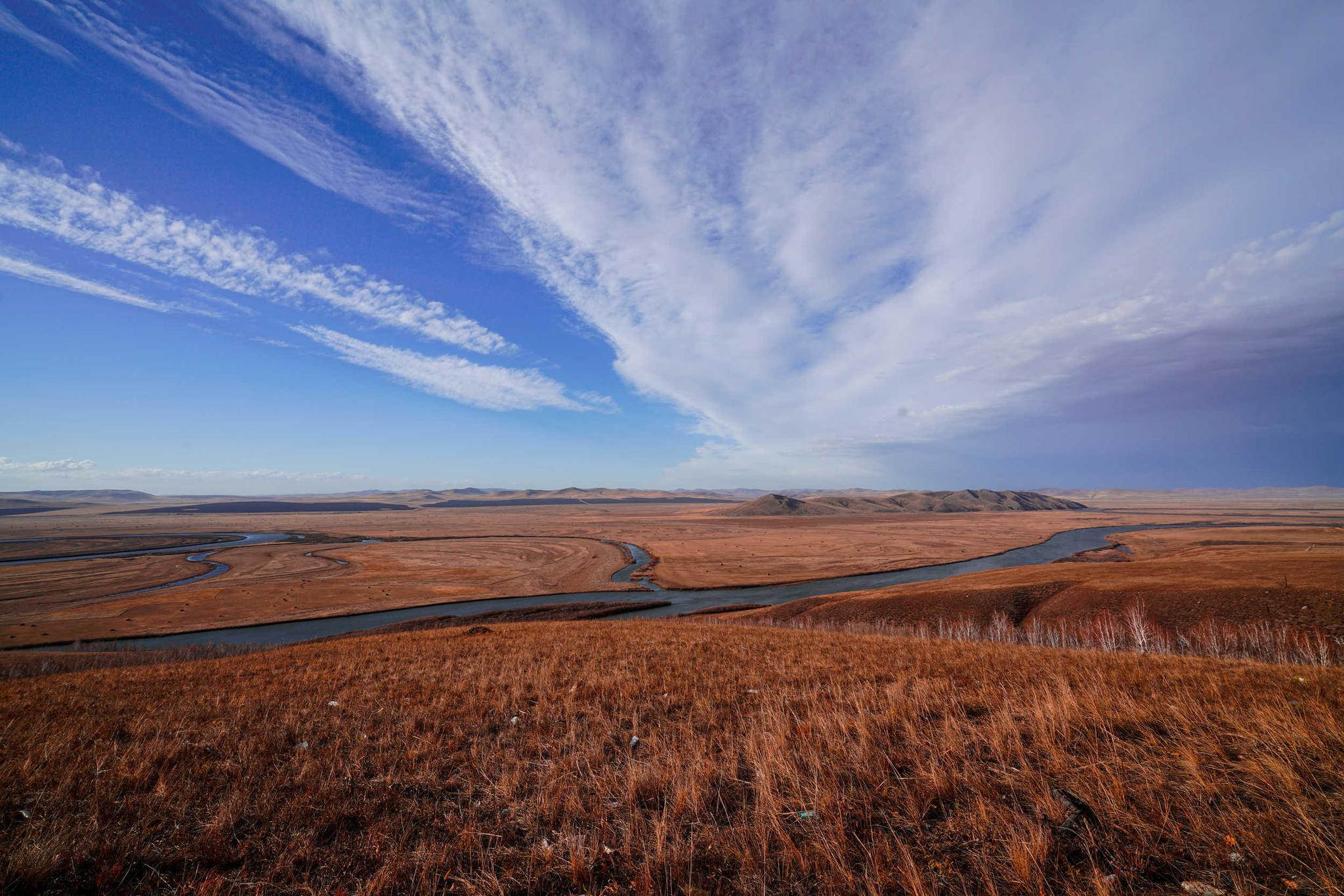 内蒙古卡路深秋景色也宜人!