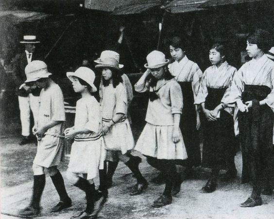 老照片:大正时代时髦浪漫的日本女人