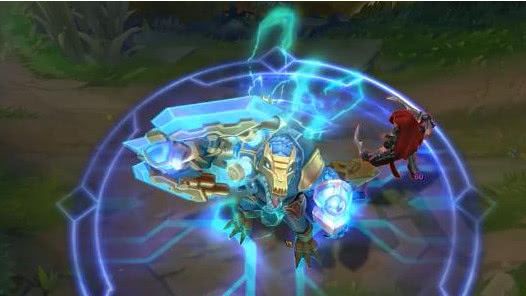 英雄联盟海克斯主题皮肤已更新:海克斯鳄鱼技能特效科技感十足