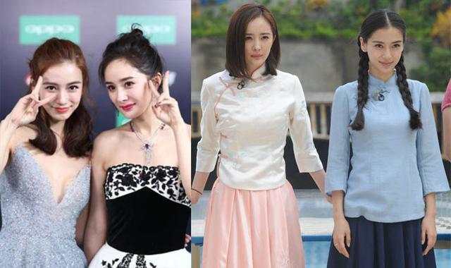 杨颖遇上同样身高的杨幂又遇上170的韩雪是谁谎报身高