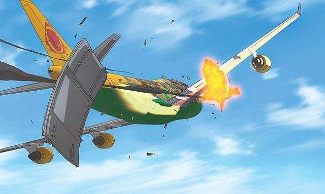 炸飞机格子图图片