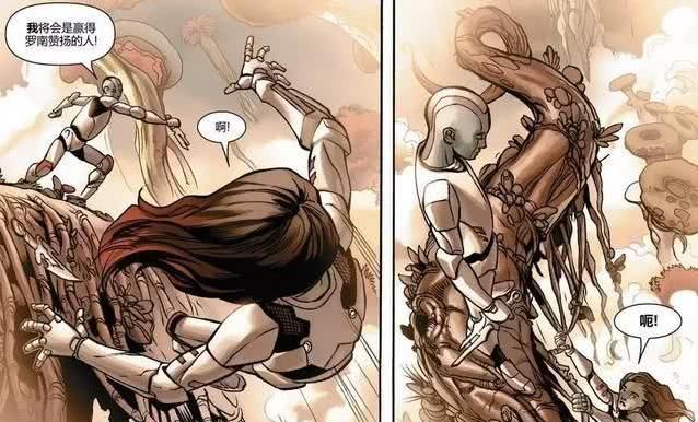 也就是在复联3中,星云看开了一切,尤其是知道了卡魔拉死去的时候她