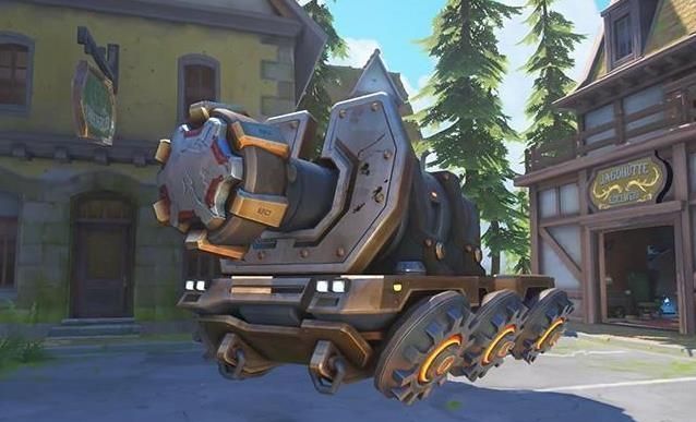 《守望先锋》巴蒂斯特制霸推车图,堡垒车战术无人能挡