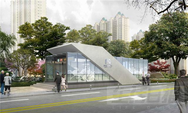 济南轨交地下站出入口设计方案公示,6个方案请你来选