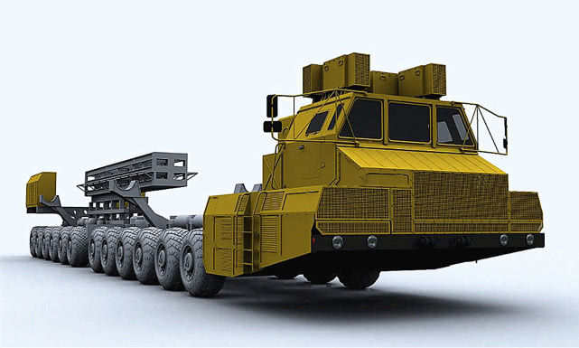 这款导弹的重量正好是二百五十吨,与maz7907的载重量一致