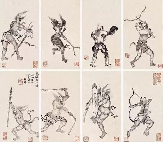 画中有鬼,中国古代绘画中的鬼长什么样?|罗聘|太甲|钟馗_新浪新闻