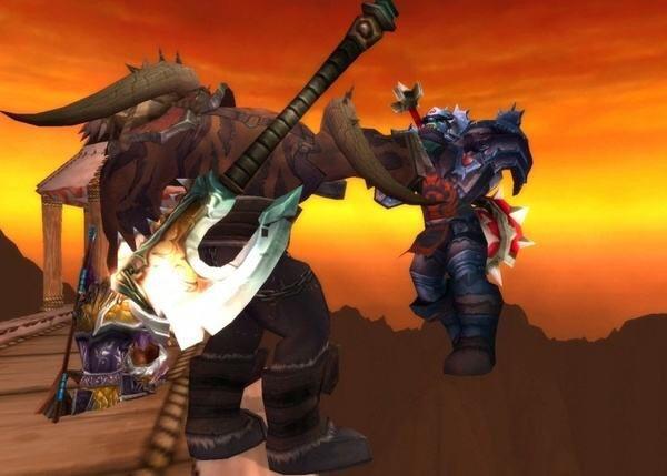 板甲幻化为了正统部落死亡领主加尔鲁什地狱咆哮