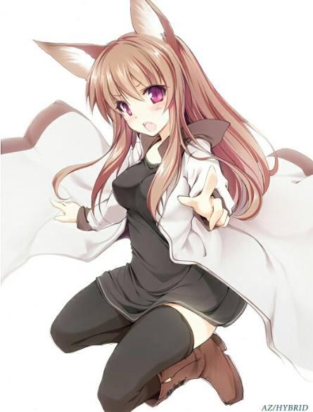 十二星座专属的狐狸耳朵动漫美少女,宅男们的女神,天秤座最美!