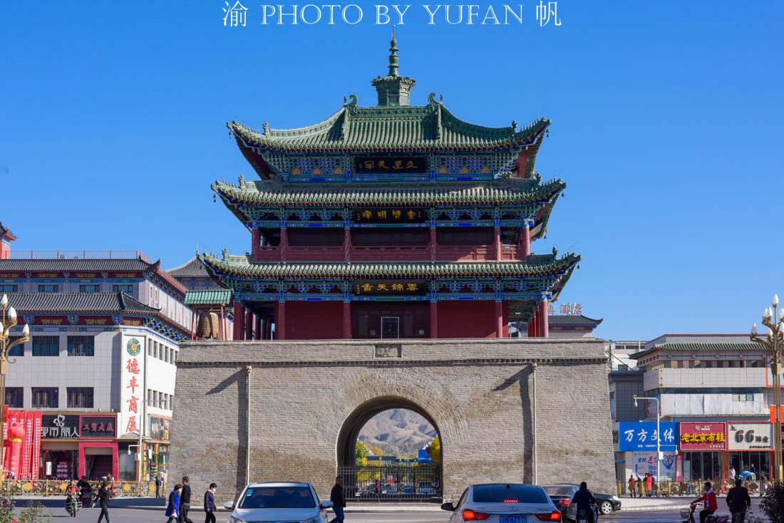 探访河西走廊第一楼,有着“中天一柱”美誉的永昌钟鼓楼|钟鼓楼|永昌|河西走廊_新浪新闻